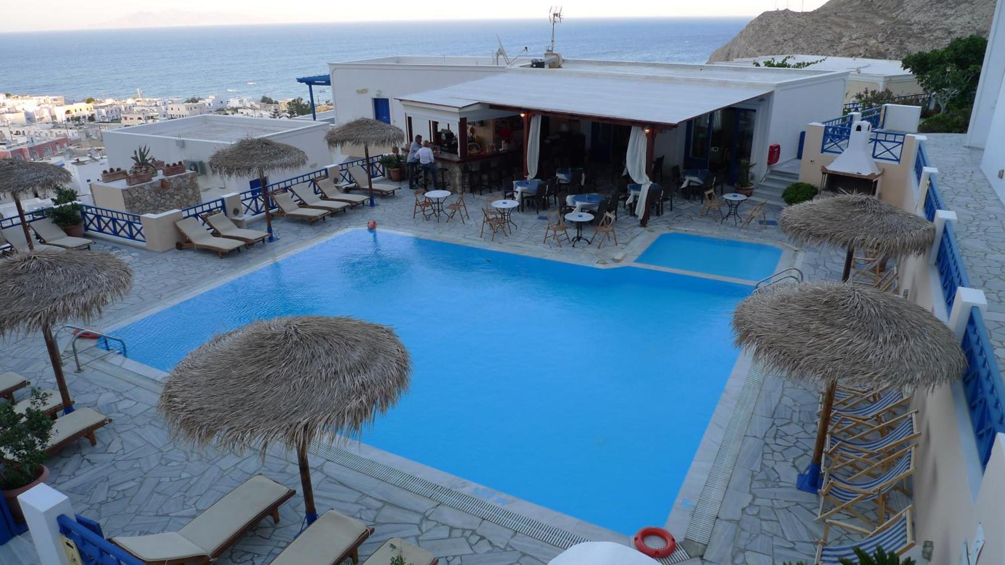 Aegean View Hotel Kamári Exterior foto