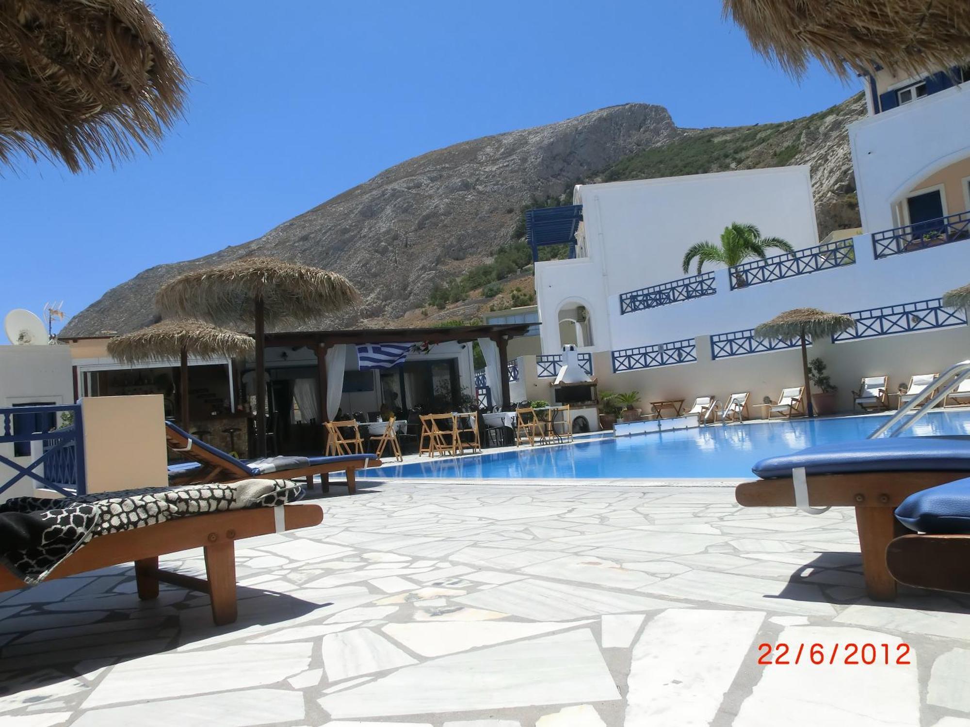 Aegean View Hotel Kamári Exterior foto